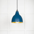 From The Anvil - Hammered Brass Brindley Pendant in Upstream | Sku. 49517U | Trade Door Handles.
