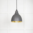 From The Anvil - Smooth Brass Brindley Pendant in Bluff | Sku. 49518BL | Trade Door Handles.