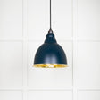 From The Anvil - Smooth Brass Brindley Pendant in Dusk | Sku. 49518DU | Trade Door Handles.