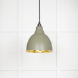 From The Anvil - Smooth Brass Brindley Pendant in Tump | Sku. 49518TU | Trade Door Handles.