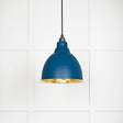 From The Anvil - Smooth Brass Brindley Pendant in Upstream | Sku. 49518U | Trade Door Handles.