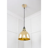 From The Anvil - Smooth Brass Brindley Pendant | Sku. 49518 | Trade Door Handles.
