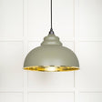 From The Anvil - Hammered Brass Harborne Pendant in Tump | Sku. 49521TU | Trade Door Handles.