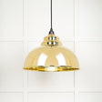 From The Anvil - Hammered Brass Harborne Pendant | Sku. 49521 | Trade Door Handles.