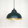 From The Anvil - Smooth Brass Harborne Pendant in Dingle | Sku. 49522DI | Trade Door Handles.