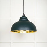 From The Anvil - Smooth Brass Harborne Pendant in Dingle | Sku. 49522DI | Trade Door Handles.