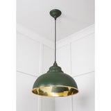 From The Anvil - Smooth Brass Harborne Pendant in Heath | Sku. 49522H | Trade Door Handles.
