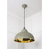 From The Anvil - Smooth Brass Harborne Pendant in Tump | Sku. 49522TU | Trade Door Handles.