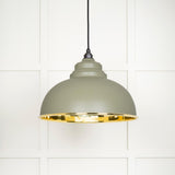 From The Anvil - Smooth Brass Harborne Pendant in Tump | Sku. 49522TU | Trade Door Handles.