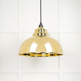 From The Anvil - Smooth Brass Harborne Pendant | Sku. 49522 | Trade Door Handles.