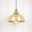 From The Anvil - Smooth Brass Harborne Pendant | Sku. 49522 | Trade Door Handles.