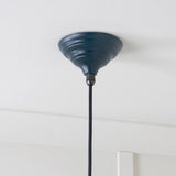 From The Anvil - Hammered Brass Hockley Pendant in Dusk | Sku. 49523DU | Trade Door Handles.