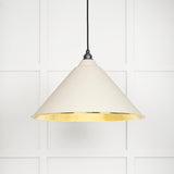 From The Anvil - Hammered Brass Hockley Pendant in Teasel | Sku. 49523TE | Trade Door Handles.