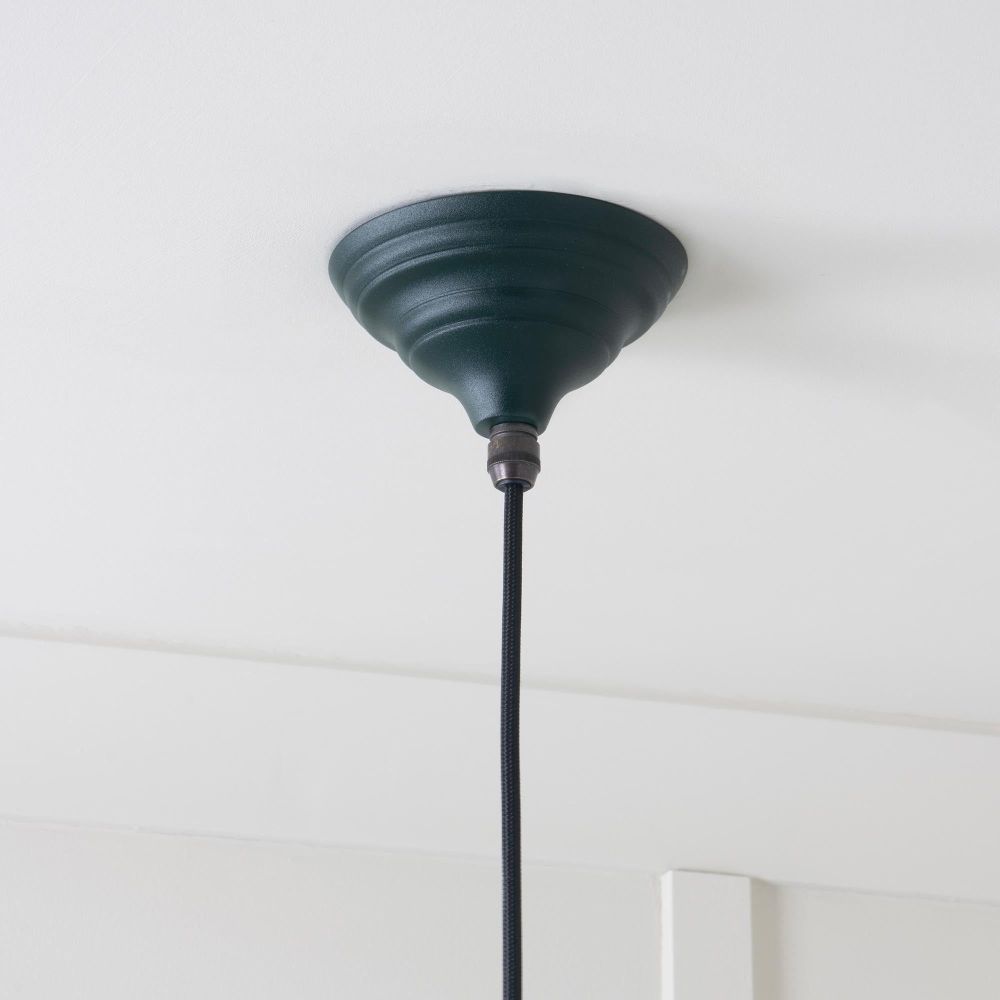 From The Anvil - Smooth Brass Hockley Pendant in Dingle | Sku. 49524DI | Trade Door Handles.
