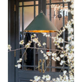 From The Anvil - Smooth Brass Hockley Pendant in Dingle | Sku. 49524DI | Trade Door Handles.