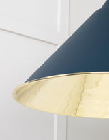 From The Anvil - Smooth Brass Hockley Pendant in Dusk | Sku. 49524DU | Trade Door Handles.