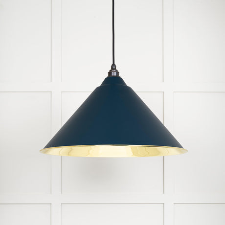 From The Anvil - Smooth Brass Hockley Pendant in Dusk | Sku. 49524DU | Trade Door Handles.