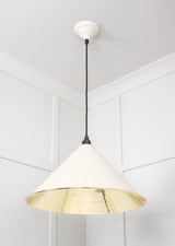 From The Anvil - Smooth Brass Hockley Pendant in Teasel | Sku. 49524TE | Trade Door Handles.