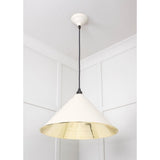From The Anvil - Smooth Brass Hockley Pendant in Teasel | Sku. 49524TE | Trade Door Handles.