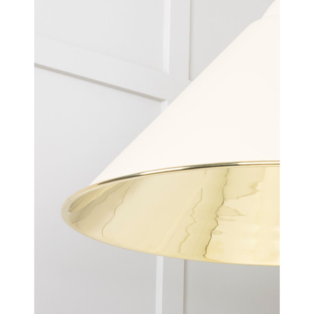 From The Anvil - Smooth Brass Hockley Pendant in Teasel | Sku. 49524TE | Trade Door Handles.