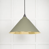 From The Anvil - Smooth Brass Hockley Pendant in Tump | Sku. 49524TU | Trade Door Handles.