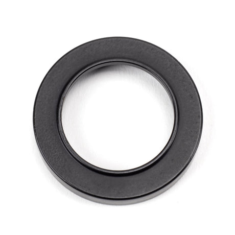 From The Anvil - Matt Black Round Escutcheon (Plain) | Sku. 49536 | Trade Door Handles.