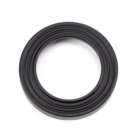 From The Anvil - Matt Black Round Escutcheon (Beehive) | Sku. 49538 | Trade Door Handles.