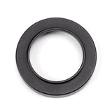 From The Anvil - Matt Black Round Euro Escutcheon (Plain) | Sku. 49540 | Trade Door Handles.