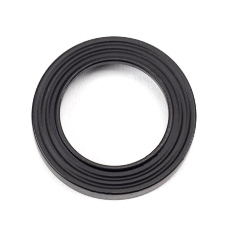 From The Anvil - Matt Black Round Euro Escutcheon (Beehive) | Sku. 49542 | Trade Door Handles.