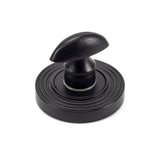 From The Anvil - Matt Black Round Thumbturn Set (Beehive) | Sku. 49546 | Trade Door Handles.