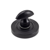 From The Anvil - Matt Black Round Thumbturn Set (Beehive) | Sku. 49546 | Trade Door Handles.