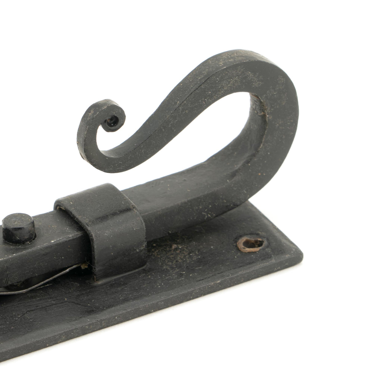 From The Anvil - External Beeswax 4" Shepherd's Crook Universal Bolt | Sku. 49548 | Trade Door Handles.