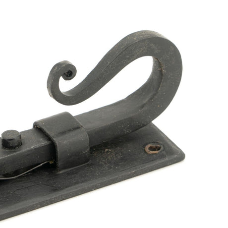 From The Anvil - External Beeswax 4" Shepherd's Crook Universal Bolt | Sku. 49548 | Trade Door Handles.