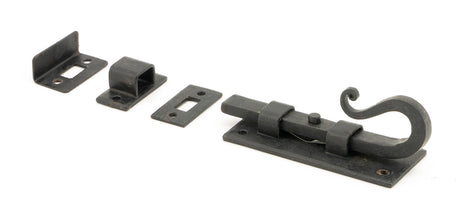 From The Anvil - External Beeswax 4" Shepherd's Crook Universal Bolt | Sku. 49548 | Trade Door Handles.