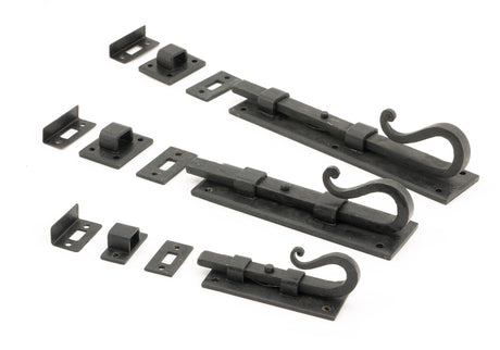 From The Anvil - External Beeswax 6" Shepherd's Crook Universal Bolt | Sku. 49549 | Trade Door Handles.