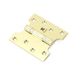 From The Anvil - Polished Brass 4" x 2" x 4" Parliament Hinge (pair) ss | Sku. 49554 | Trade Door Handles.