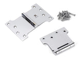 From The Anvil - Polished Chrome 4" x 4" x 6" Parliament Hinge (pair) ss | Sku. 49559 | Trade Door Handles.