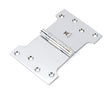 From The Anvil - Polished Chrome 4" x 4" x 6" Parliament Hinge (pair) ss | Sku. 49559 | Trade Door Handles.