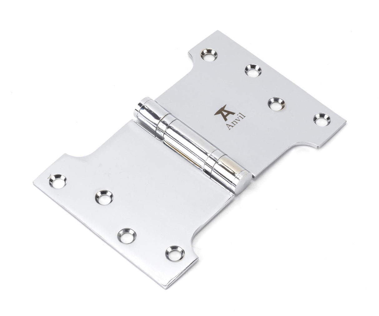 From The Anvil - Polished Chrome 4" x 4" x 6" Parliament Hinge (pair) ss | Sku. 49559 | Trade Door Handles.