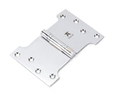 From The Anvil - Polished Chrome 4" x 4" x 6" Parliament Hinge (pair) ss | Sku. 49559 | Trade Door Handles.