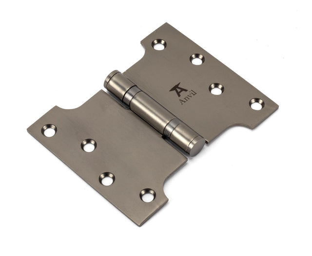 From The Anvil - Aged Bronze 4" x 3" x 5" Parliament Hinge (pair) ss | Sku. 49561 | Trade Door Handles.