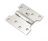 From The Anvil - Satin SS 4" x 2" x 4" Parliament Hinge (pair) | Sku. 49566 | Trade Door Handles.
