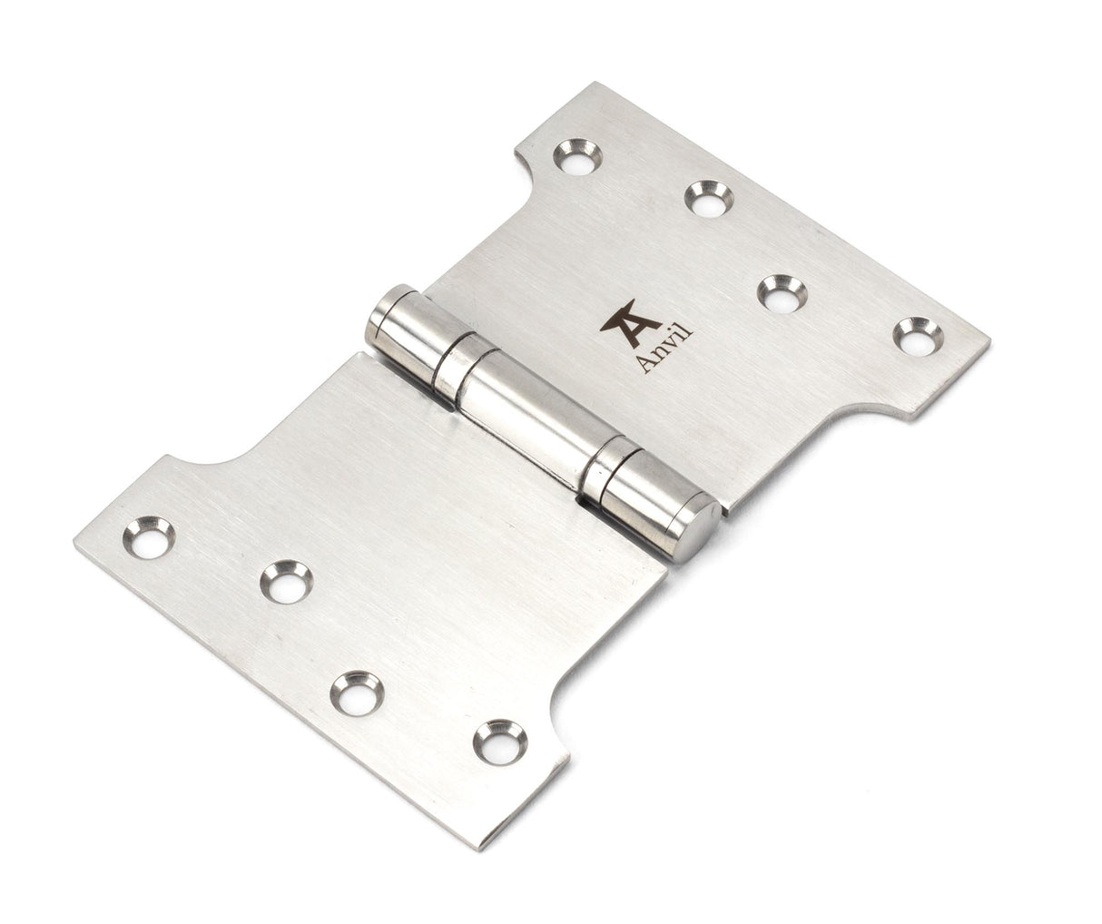 From The Anvil - Satin SS 4" x 4" x 6" Parliament Hinge (pair) | Sku. 49568 | Trade Door Handles.