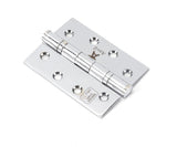 From The Anvil - Polished Chrome 4" Ball Bearing Butt Hinge (pair) ss | Sku. 49576 | Trade Door Handles.