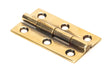 From The Anvil - Aged Brass 2" Butt Hinge (pair) | Sku. 49583 | Trade Door Handles.