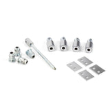 From The Anvil - Satin Chrome Secure Stops (Pack of 4) | Sku. 49591 | Trade Door Handles.