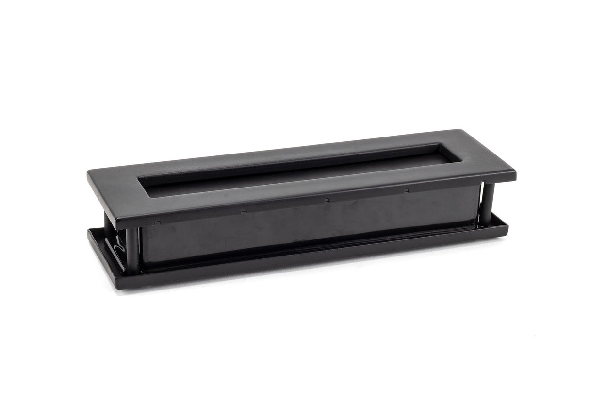 From The Anvil - Matt Black Traditional Letterbox | Sku. 49593 | Trade Door Handles.