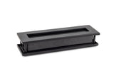 From The Anvil - Matt Black Traditional Letterbox | Sku. 49593 | Trade Door Handles.