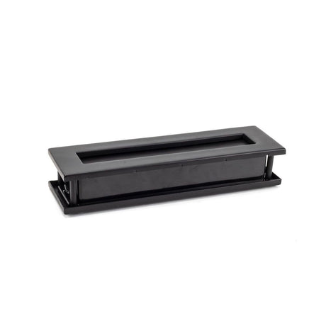 From The Anvil - Matt Black Traditional Letterbox | Sku. 49593 | Trade Door Handles.