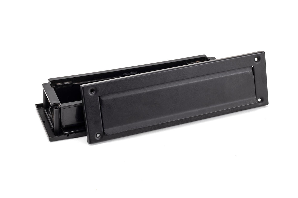 From The Anvil - Matt Black Traditional Letterbox | Sku. 49593 | Trade Door Handles.